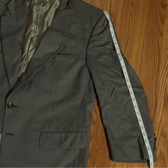 Burberrys Men’s Sport Jacket 100% Wool Vintage Gray‎ Coat Old Money Luxury
